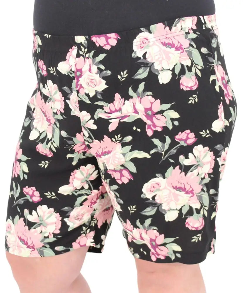 Ladies Printed PJ Shorts