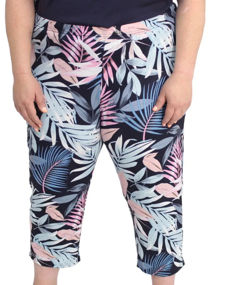 Ladies Printed PJ Capri