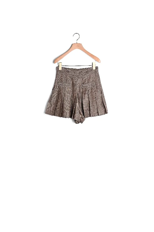 Short jupe en jacquard fantaisie