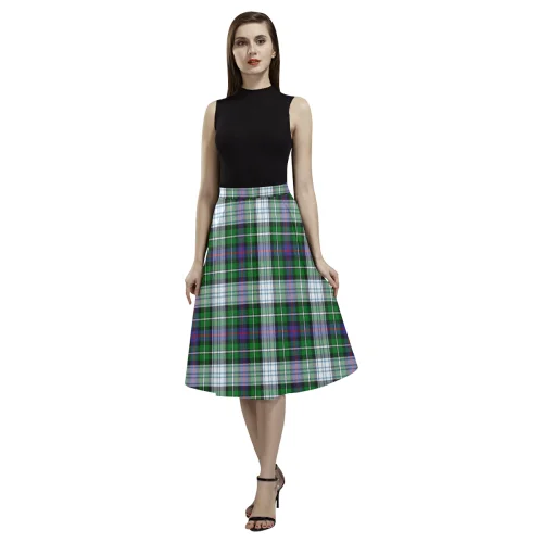 MacKenzie Dress Modern Tartan Aoede Crepe Skirt